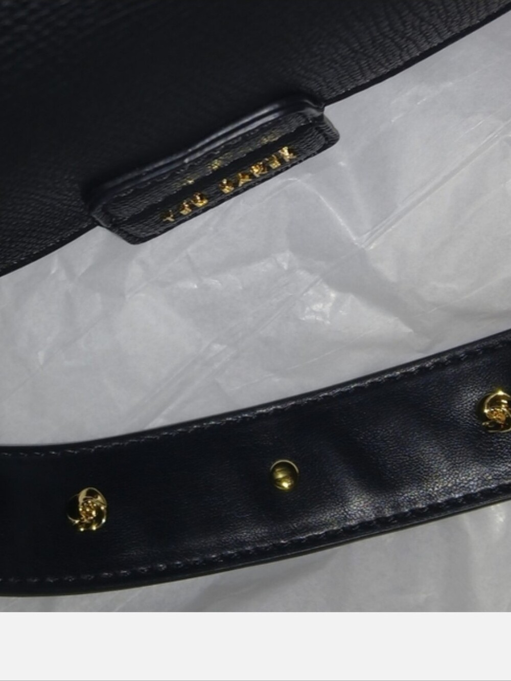 Ted Baker Embossed Logo Rory Crossbody/ Detachable Rosette Strap, Black - Picture 11 of 13